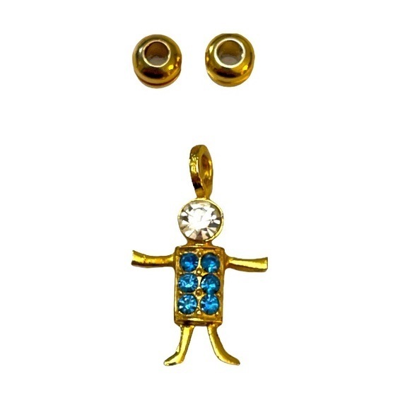 Vintage Charm Blue Stone - Picture 2 of 3